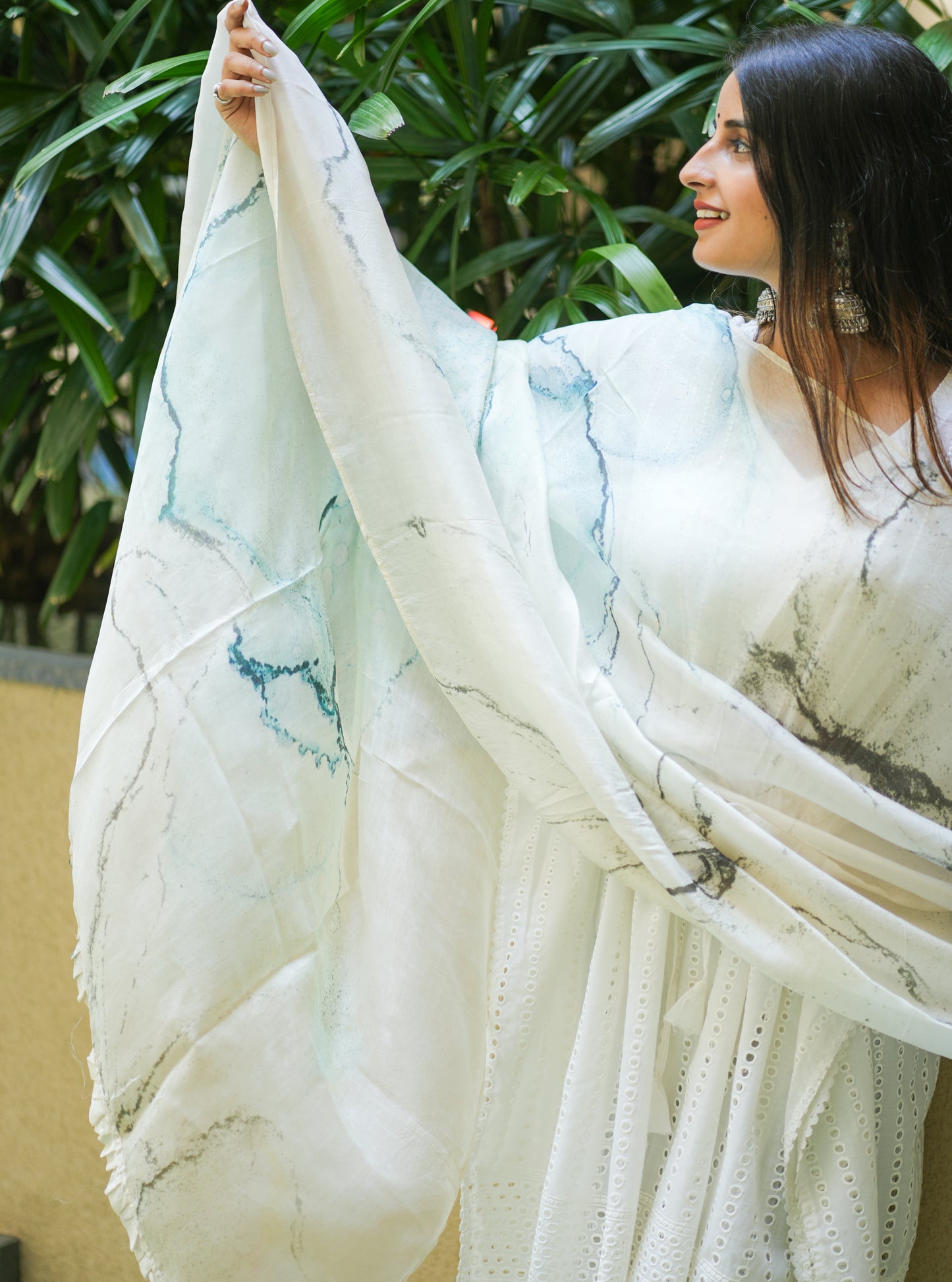 Soft Whispers Organza Silk Dupatta