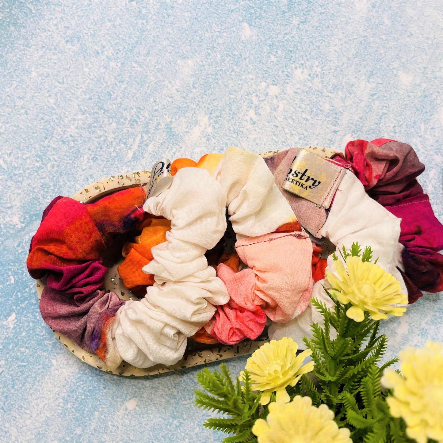 Mid-Size Cotton Scrunchies