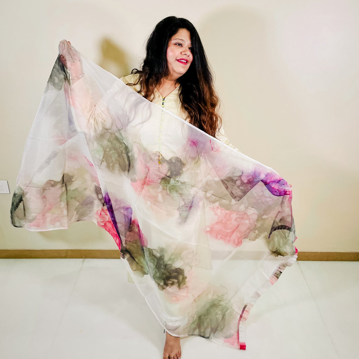 Twisted Organza Dupatta