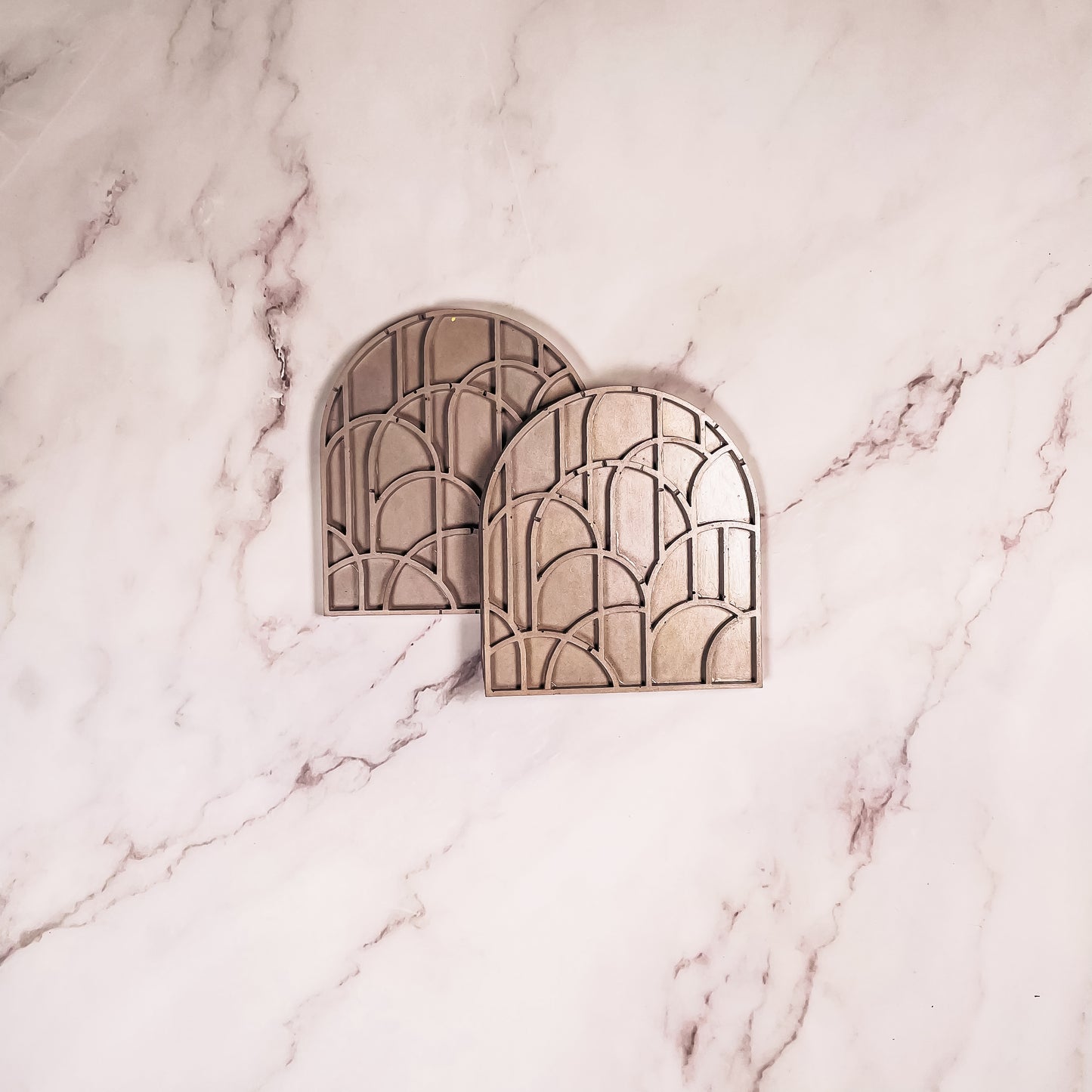 Deco Arch Coasters Set of 2