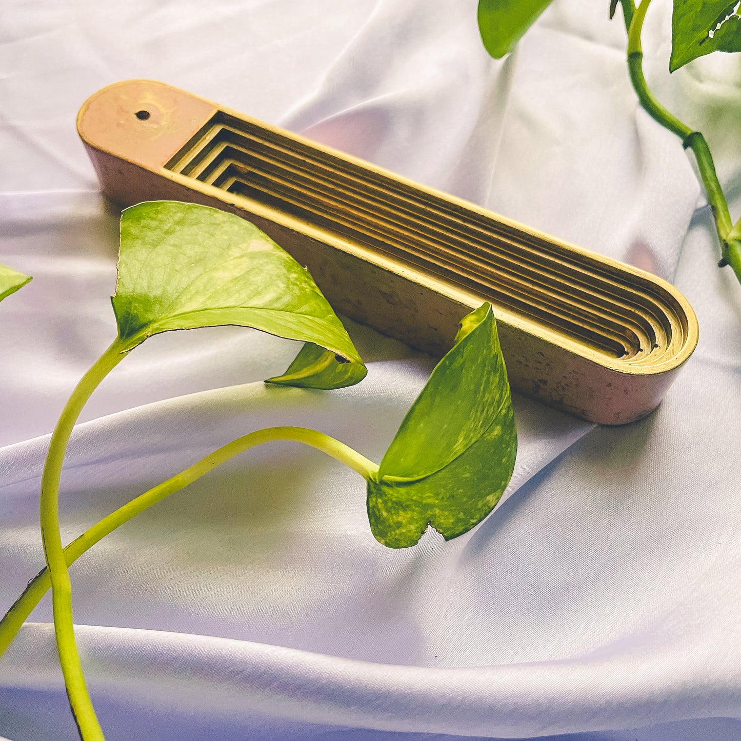 Rose Gold Incense Holder