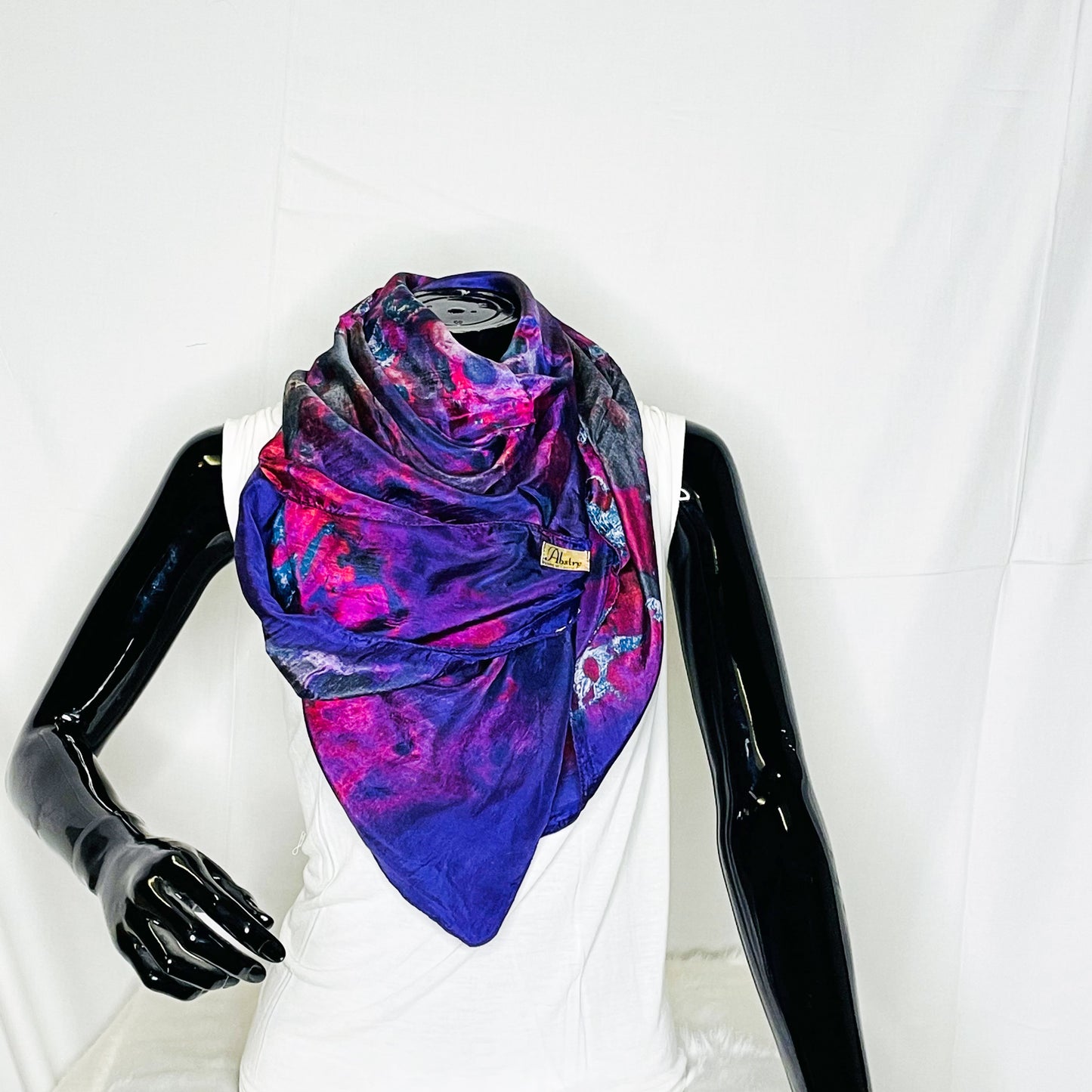 The Red Planet Silk Scarf