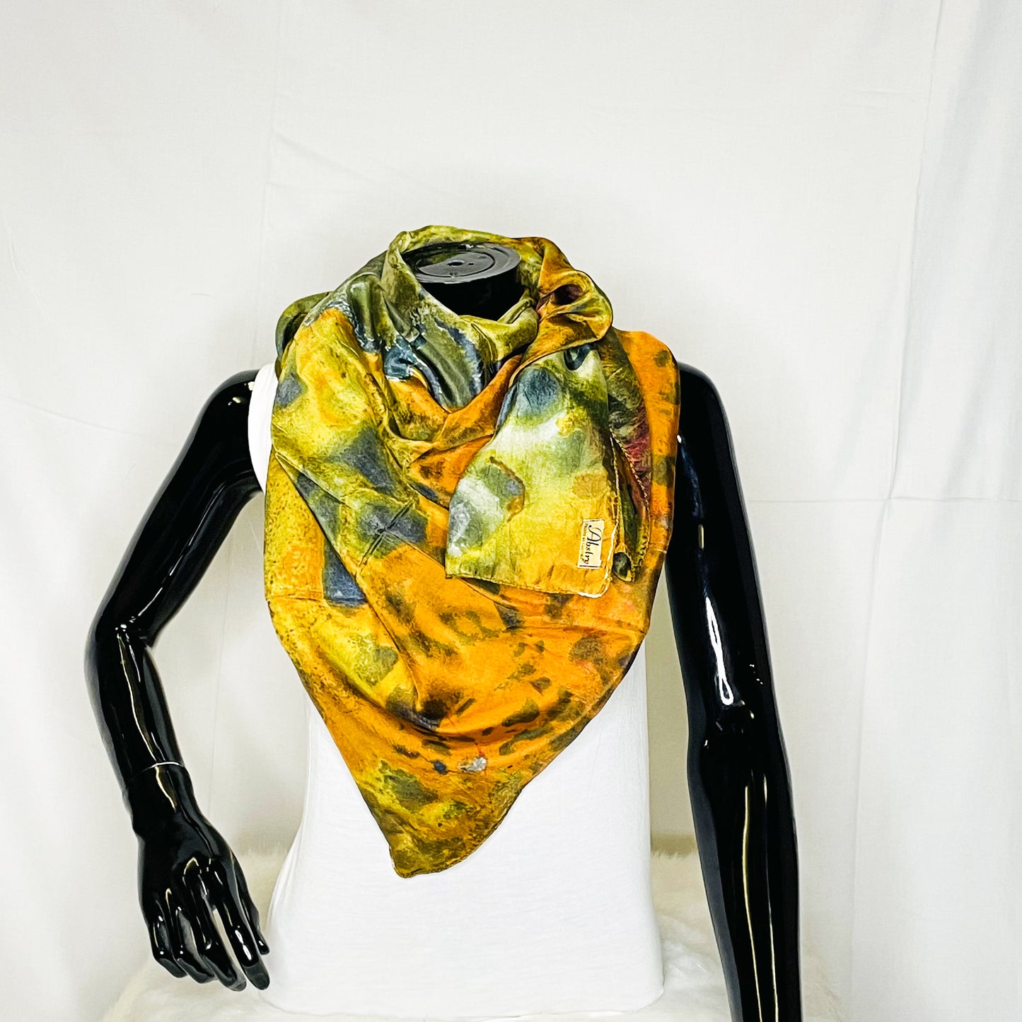 The Evening Star Silk Scarf