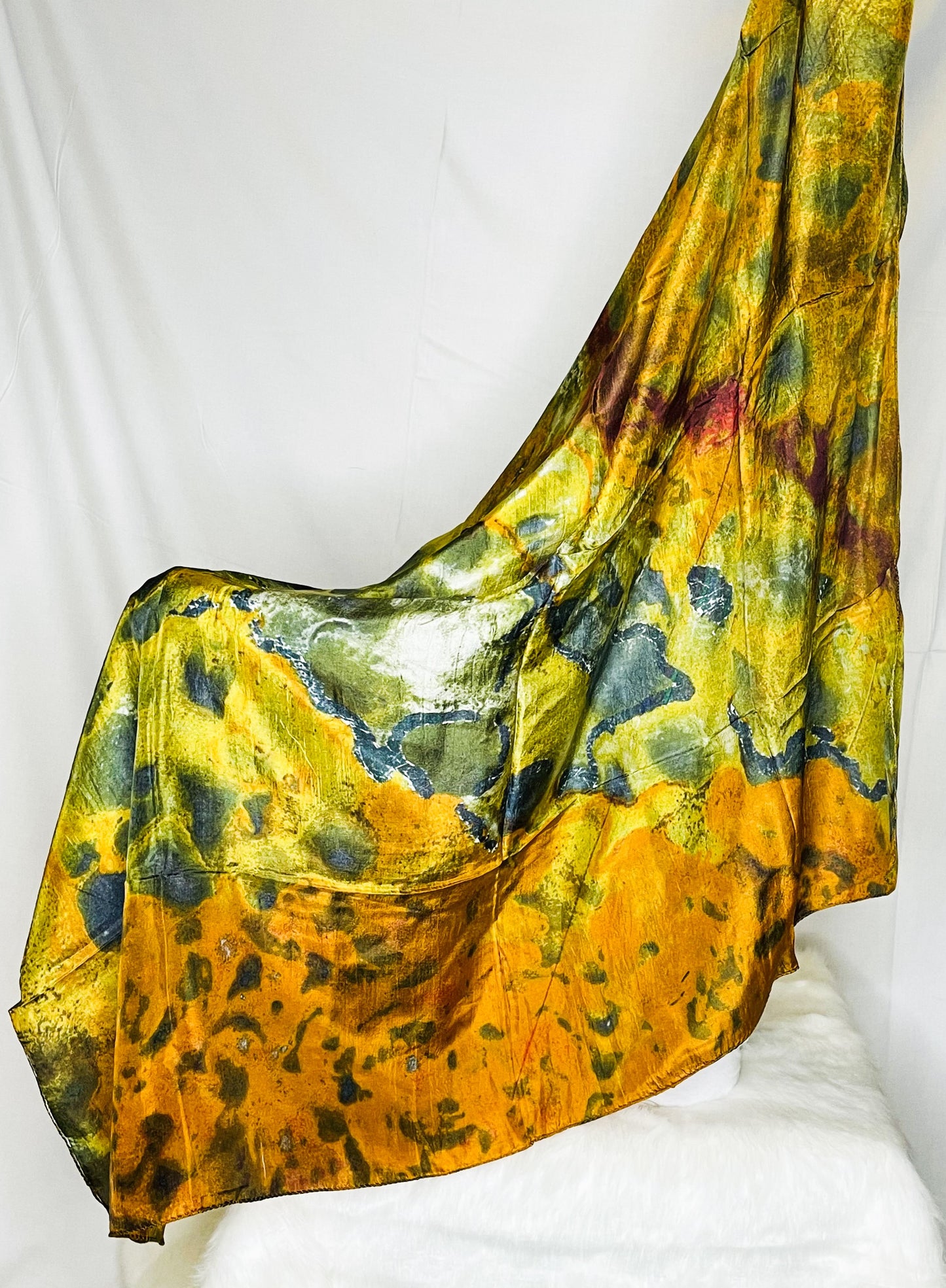 The Evening Star Silk Scarf