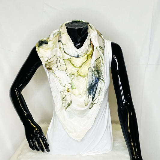 Lambent Glow Silk Scarf