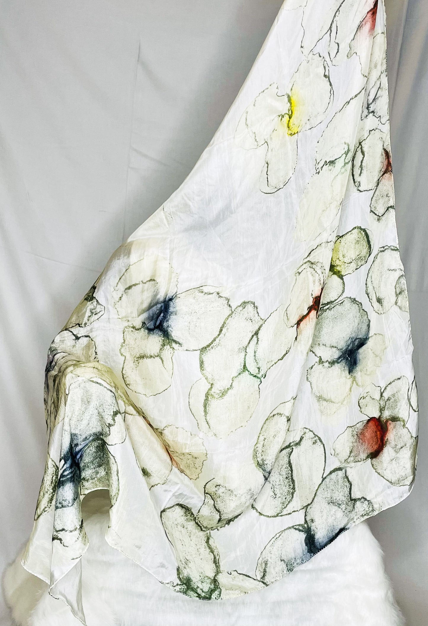 Lambent Glow Silk Scarf